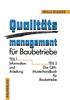 Книга Qualitats Management Fur Baubetriebe