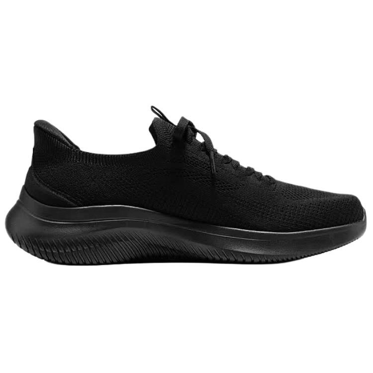 Skechers Ultra Flex 4.0 Сетчатые Удобные Прочные Дышащие Низкие Повседневные Кроссовки Мужские Черные 233203-BBK
