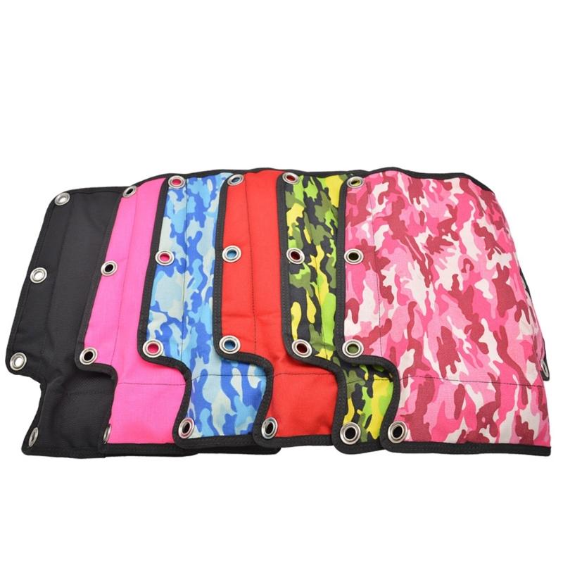 Heavy Duty Nylons Diving Harness Back Plate Pad Scubas Diving Backplate Pad Professional Soft Diving Back Cushions