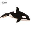 50/80Cm Cuddly Mock Whale Plush Toy Soft Stuffed Doll Pillow Cushion
