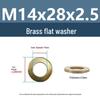 Yigu Durable Brass Flat Washers: M2-M12 Screws