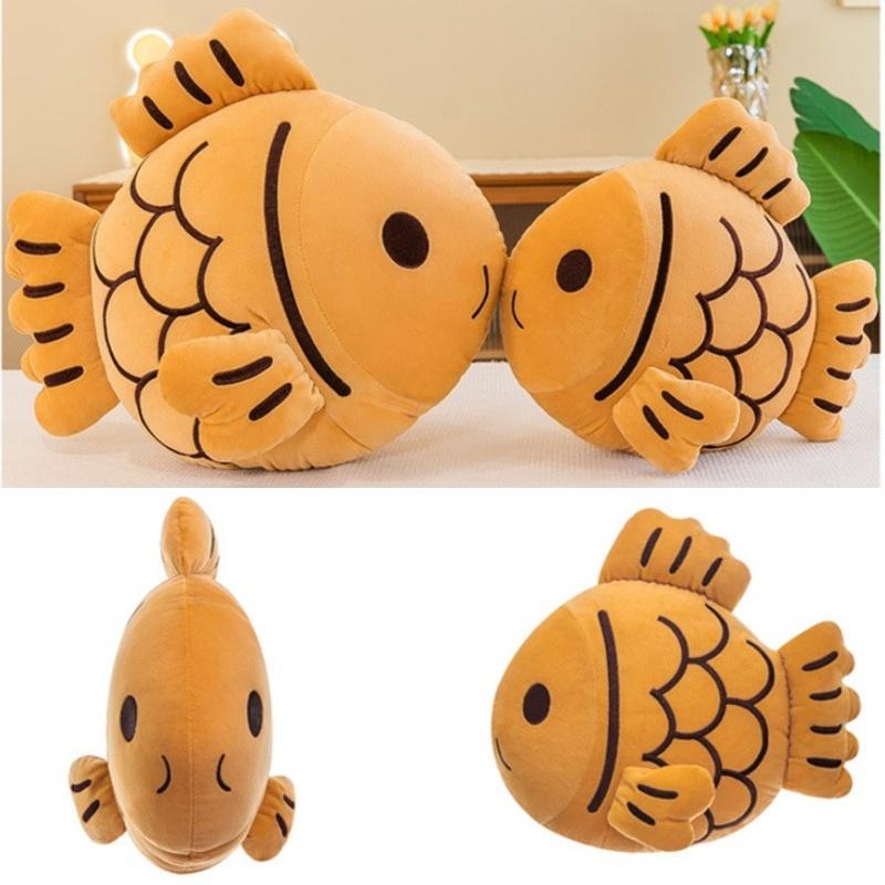 Креативная плюшевая игрушка-подушка в виде рыбы для детских подарков и украшения дома