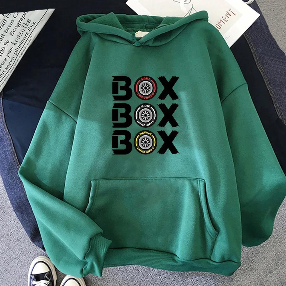 Box Hodies F1 Tyre Compound V2 Sweatshirts Long Sleeve Top Oversized Hooded Funny Games Men Clothing Y2k Clothes