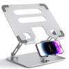 Laptop Stand with Smartphone Computer Stepless Height and Angle with Heat Dissipation Measures and Ergonomic Improves Compatible with Compatible with