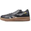 Li Ning 937 Deluxe Низкие Синтетическая Кожа Легкие и Дышащие Низкие Скейтбордические Кроссовки Мужские Черный Коричневый AZGS045-3