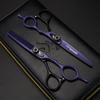 6,0" Парикмахерские ножницы Napson Черно-фиолетовые FGF05