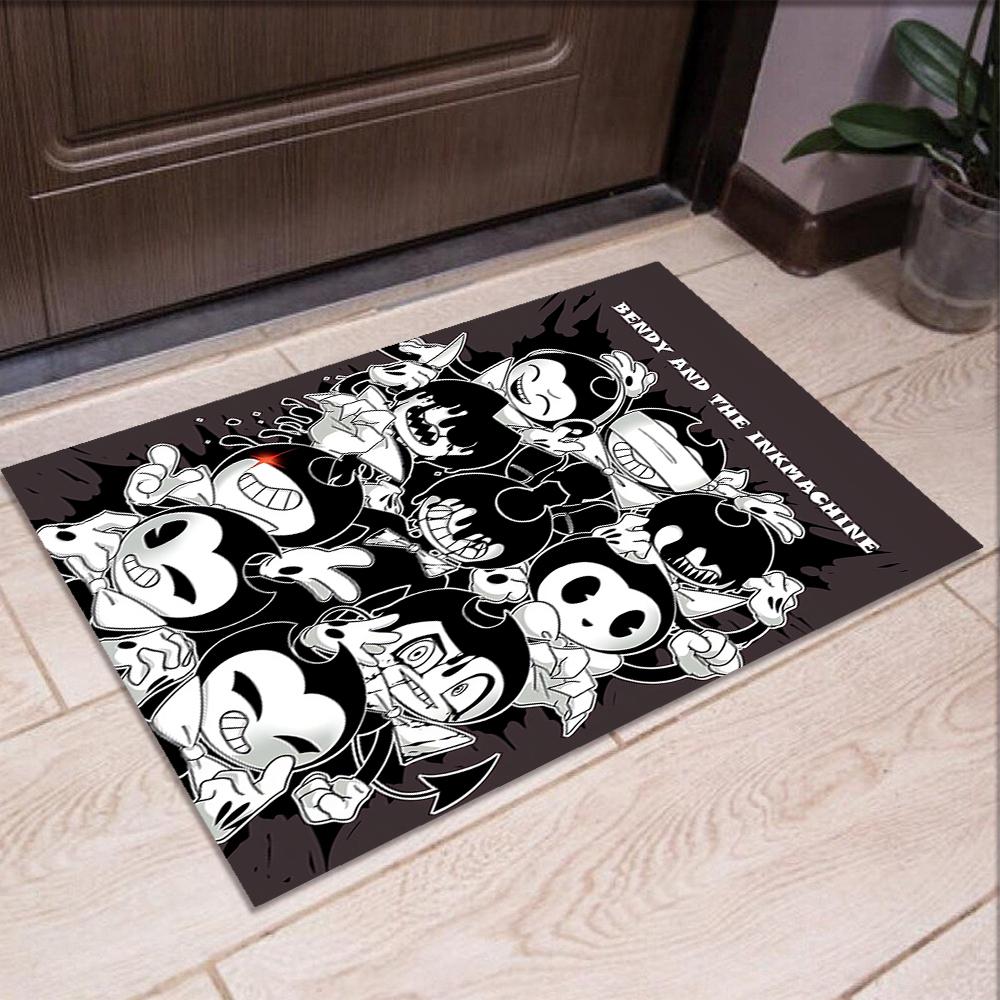 Bendy and the Ink Machine Printed Carpet,Rug,for Office Chair Living Room Bedroom Kitchen Room Decor Gifts.