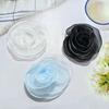 Multi-layer Yarn Pin-Up Brooch Handmade Organza Multi-Layer Floral Brooch for Women