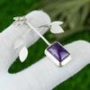 Natural Star Amethyst Gemstone Pendant 925 Sterling Silver Indian Jewelry