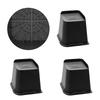 4/6Pcs Heavy Furniture Foot NonSlip Bed Risers Heightening Feet Heavy Duty Bed Lifts Risers Furniture Accessories