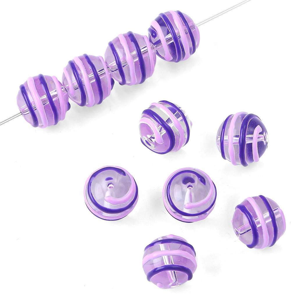 2 шт./пакет, ручная роспись, забавные цветные стеклянные бусины для DIY ожерелье, браслет, серьги, изготовление ювелирных изделий, аксессуары для рукоделия