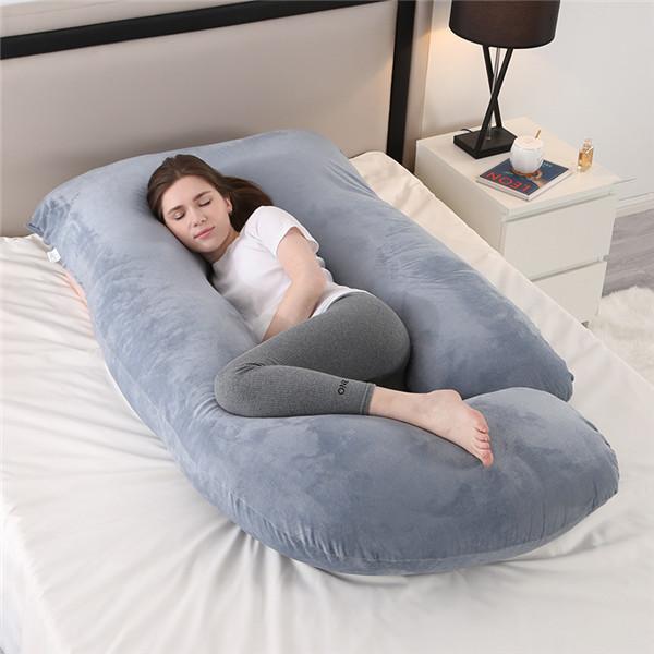 Pregnancy Pillow Sleeping Support Pillow For Pregnant Women J Shape Maternity Pillows Full Body Giant Maternity Pillow Waist Support