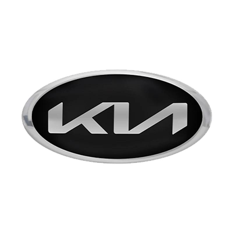 AANO1 1pcs 3D ABS Car Front Hood Logo Emblem Badge Sticker For KIA K2 K3 K5 K7 EV6 KX3 Soul Seltos Sportage Cerato Optima Sorento