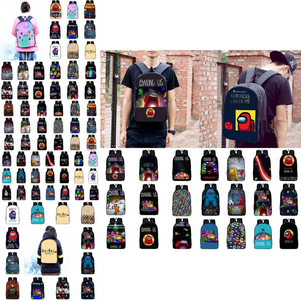 Student Backpack Kid Schoolbag Travel Bag Bookbag Shoulderbag Rucksack