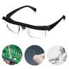 Adjustable Strength Lens Eyewear Variable Focus Distance Vision Zoom Glasses Protective Magnifying Glasses with Storage Bag