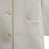 MARTIN MARGIELA Made In Italy Long Sleeve Wool Coat 42 Beige Women Used