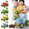 Control Cars Remote Crazy Jumping Car Toy Lights Music Early Education Toys
