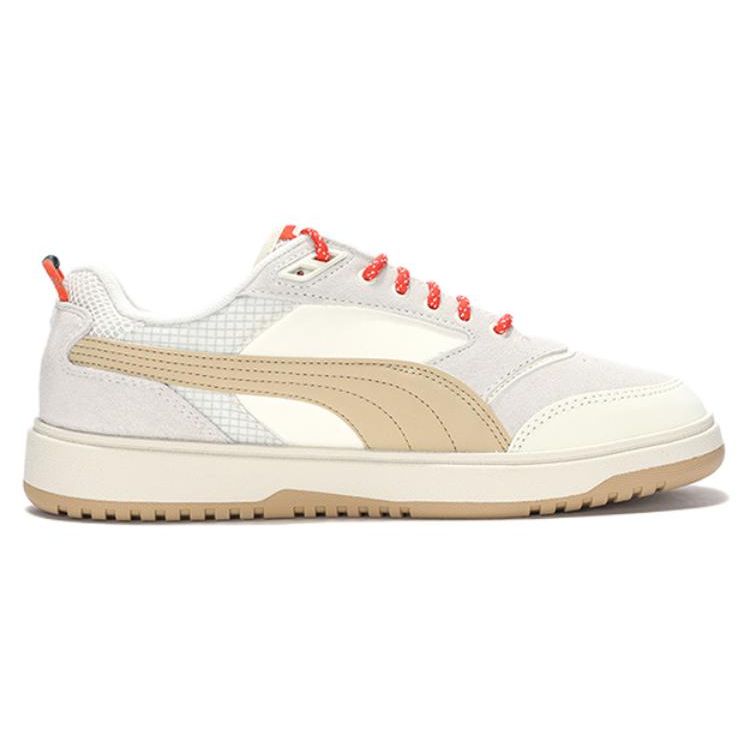 Puma Ca Pro Стильные Универсальные Дышащие Легкие Низкие Повседневные Кроссовки Унисекс Повседневная Обувь Белый Серый 397121-01