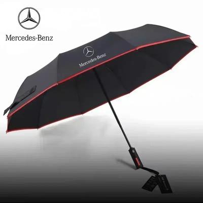 Для C E S V A B R-Class GLC SLK SL Vito GLE A45 C43 CLA GLA GLB Автомобильный автоматический складной ветрозащитный солнцезащитный зонт