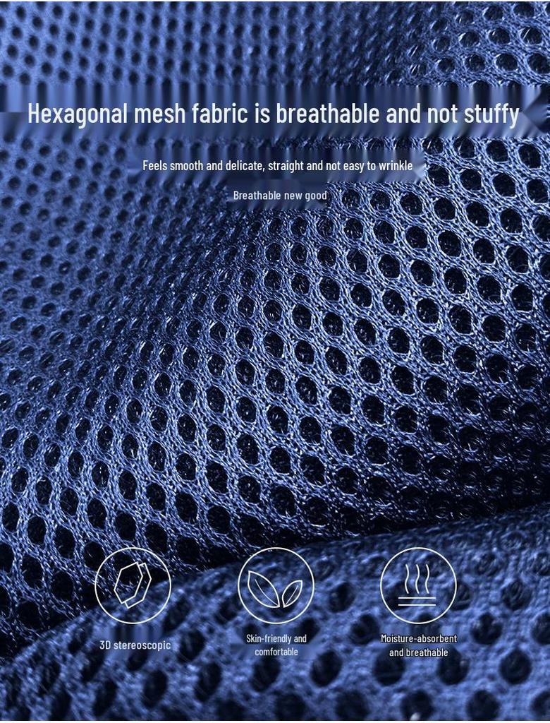 Memory Foam Breathable Cushion for Office Chair and Car - Relieves Long Sitting Discomfort