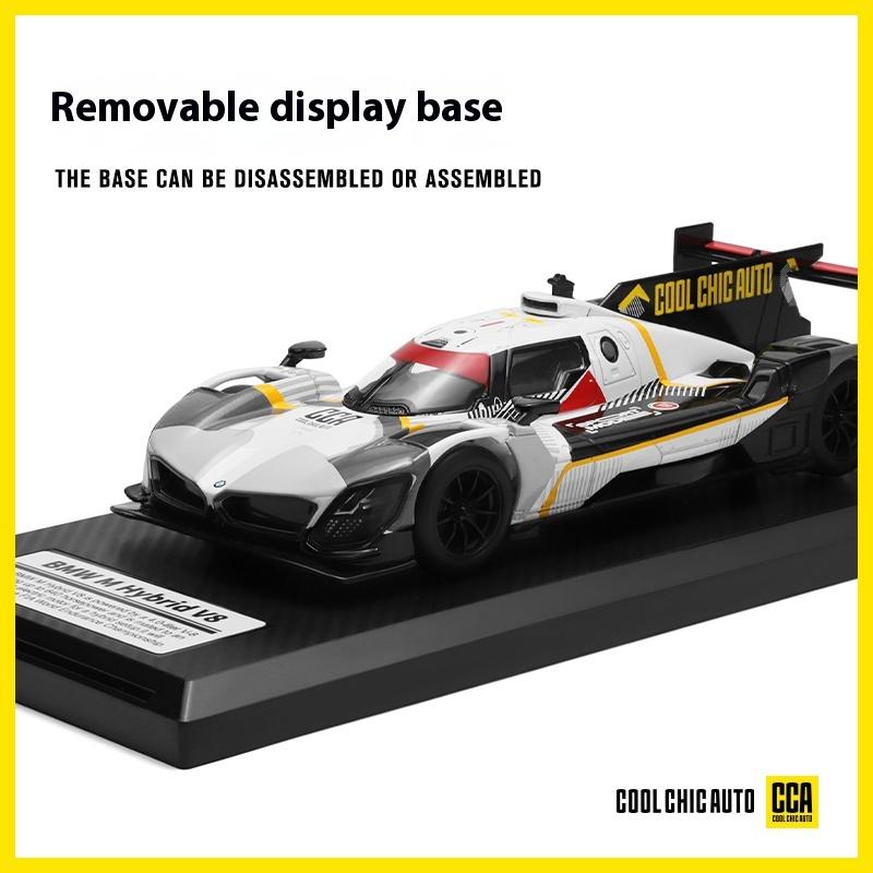 CCA 1:24 Scale BMW V8 Alloy Racing Car Model, Premium Collectible Diecast, Ideal Display Item for Car Enthusiasts & Home Decor