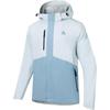 Water Shell 2.0 Earth Shell Outdoor Windproof Waterproof Mountaineering 3-In-1 Fleece Hooded Jacket Men Jacket Gray Blue 952446601-3