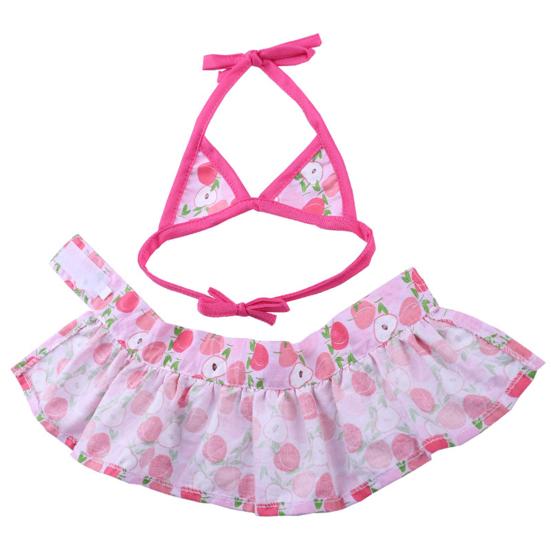 1 комплект, застежка для купальника для домашних животных, удобная прозрачная печать, летнее бикини для домашних животных, пляжный купальник для домашних животных, пляжная вечеринка