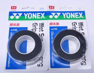 YONEX Влажный Суперсильный Захват AC135 Черный 2 шт.