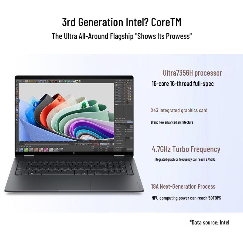 HP Star Book X360 16 Convertible Laptop (CN version)