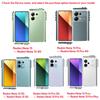 Shockproof Case for Xiaomi Redmi Note 13 12 Pro 5G 12S 11 11S 10 10S Protective Cover Built-in Magnetic Car Holder Coque Funda