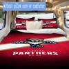 Florida Panther print Pattern Bedding,Quilt Set Quilt Cover Pillowcase Home Birthday Gift (1*duvet cover+2*pillowcase,without core)ZSJT0917180