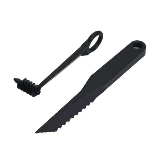 Разделитель фруктов Спиральный резак V-образный нож 2-в-1 Ручной кухонный спиралайзер Нескользящая ручка Овощи Фрукты Нож для чистки