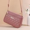 Pretty Embroidery Sling Bag Women Multiple Pockets and Large Capacity Shoulder Bag Fashion Women Bag
