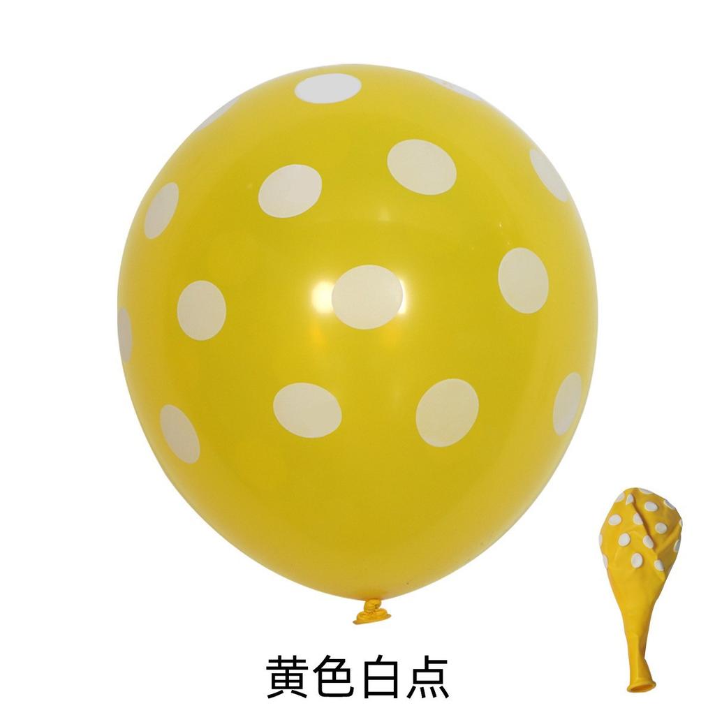 12-дюймовый утолщенный латексный шар в горошек, оформление свадебной комнаты, украшение для вечеринки по случаю дня рождения, круглый шар конфетного цвета