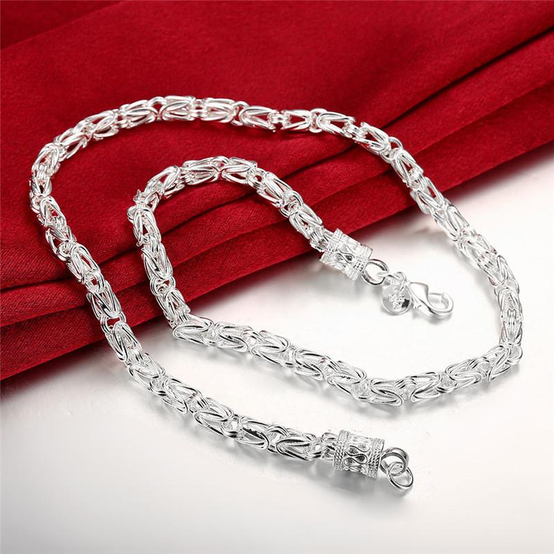 Silver Plated Faucet Necklace Men's Jewelry European and American Fashion Silver Plated Jewelry