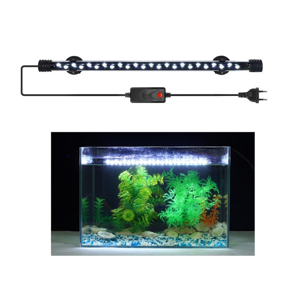 Светодиодный светильник для аквариума Светильник для аквариума Высокая яркость Аквариум Круглый Гостиная Подводный Энергосберегающий Светильник для водных растений Цветной свет