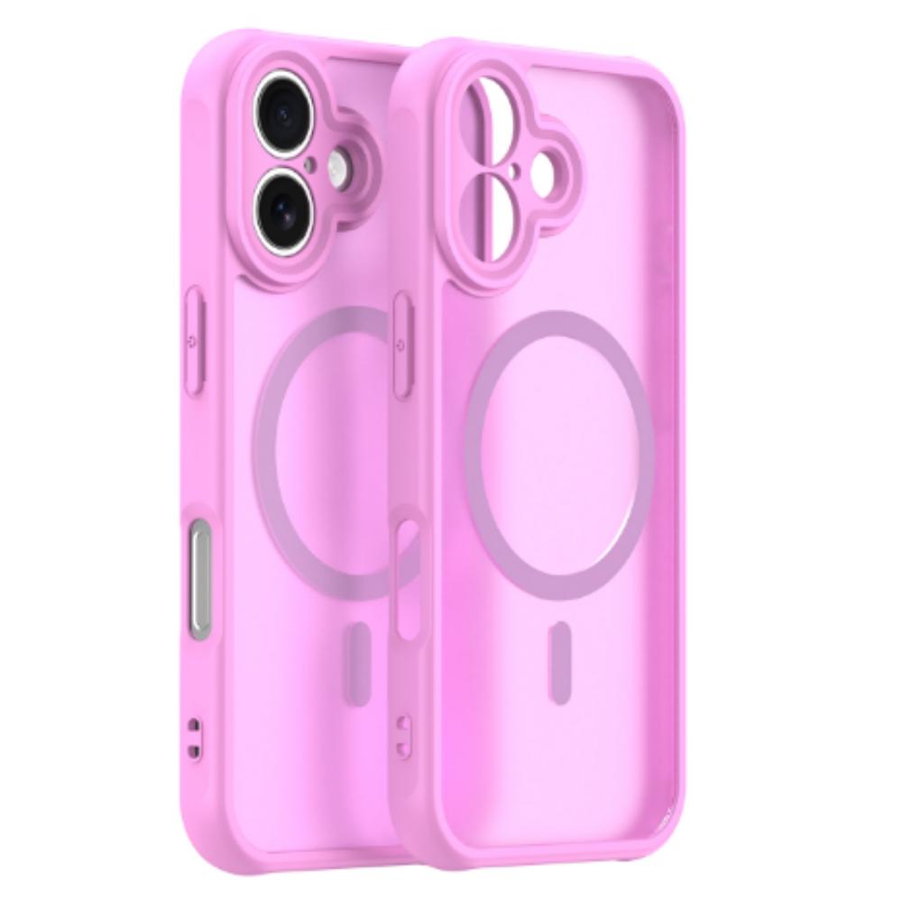 Матовые чехлы с защитой линз на всю заднюю панель Для iPhone 17 Pro 17 Pro Max 17 Air Полупрозрачные Матовые Магнитные Для Magsafe Мягкий чехол