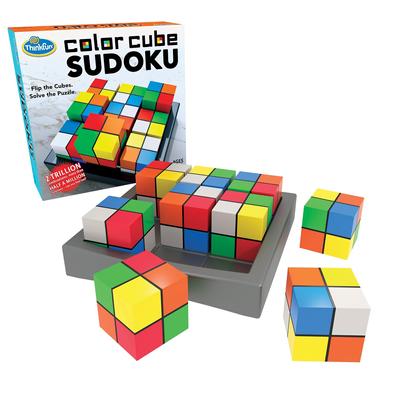 ThinkFun "Color Cube Sudoku" Судоку в американском стиле 76342 Инструкция на японском языке в комплекте Возраст 8+