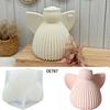 Chubby and Elegant Angel Mold, Suitable for Christmas, Halloween, Wedding, Compatible with Silicone, Plaster, Resin, Clay, DIY