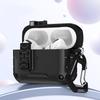 Чехол для Airpods Pro 3 (2025) с надежной блокировкой, автоматическая всплывающая, полностью защищающая жесткая крышка с чистящим набором для AirPods Pro 3