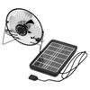 Low Noise Portable Fan Battery Operated Exhaust Fan Air Extractor Solar Fan  Office