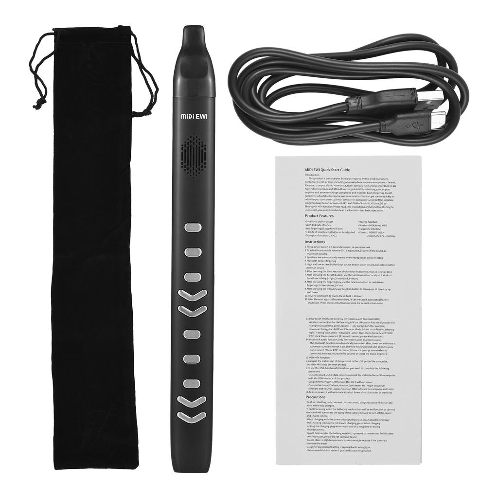 Цифровой электронный духовой инструмент, портативный синтезатор, поддерживает 10 тонов, регулируемый звук