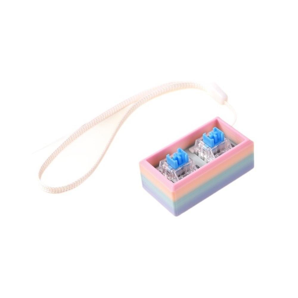 Rainbow Gradient Mechanical Keyboard Switch Tester Blue Mechanical Switches Keyboard Accessories