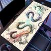 Gaming Mouse Pad Chinese Dragon Large Desk Mat Non Slip Rubber Lock Edge Extended Keyboard Computer Laptop Office Desktop Game
