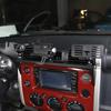 For Toyota FJ Cruiser 2007-21 Center Console Multi-function Bracket Phone Dialogue Cup Holder Holder Navigation Car Accessories
