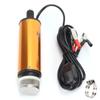 DC 24V топливный насос для перекачки топлива электрический портативный мини алюминиевый сплав корпус для перекачки дизельного топлива вода