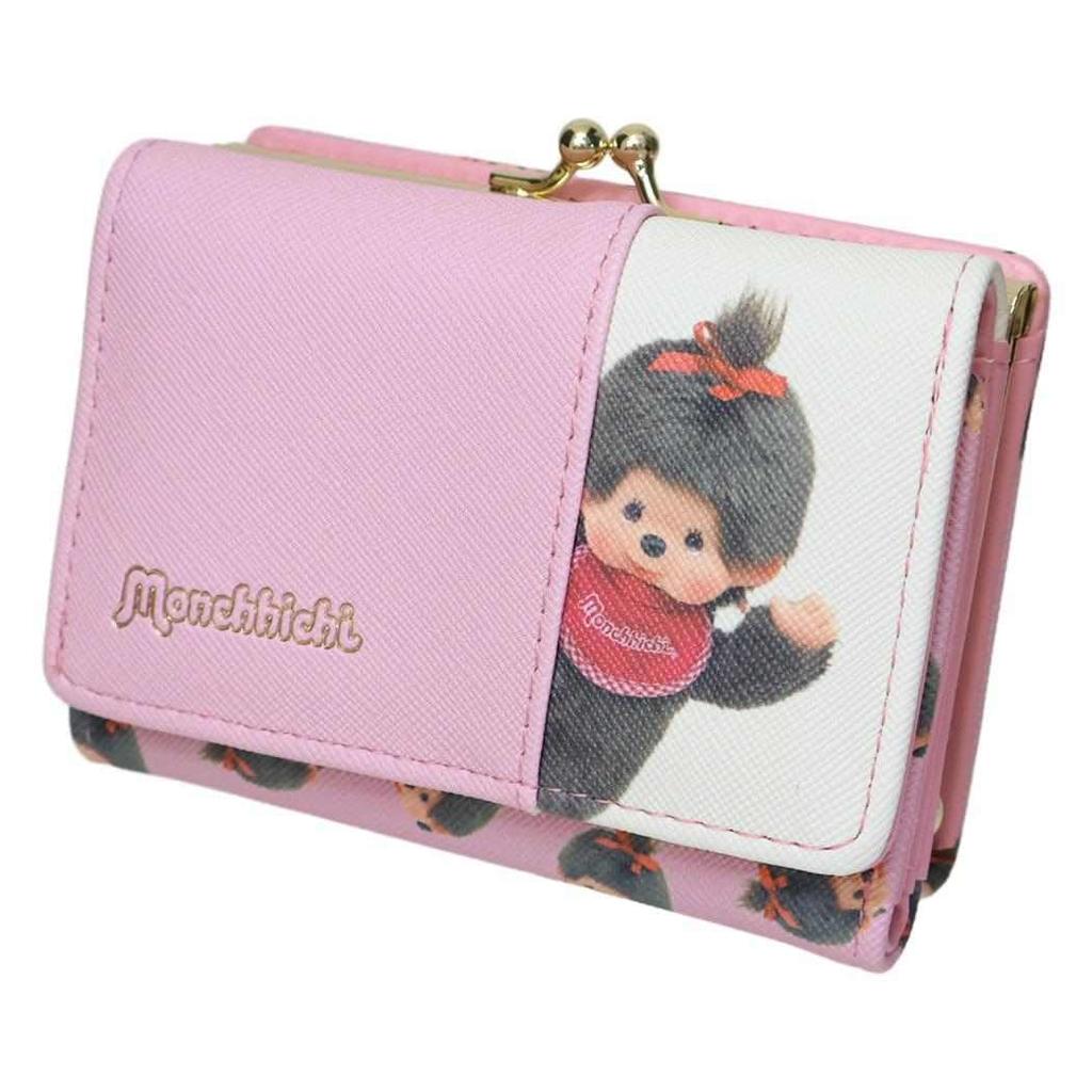 Кошелек-клатч Aldi Monchhichi-chan Розовый MO2-2PK
