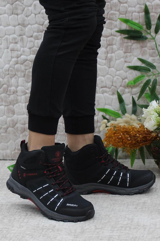 Men's Fashion Faux Leather Thick Heeled Boots Bootie Duncan Hi Anatomical Waterproof Waterproof Outdoor Boots Shoes