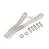 Motorcycle Foot Peg Exhaust Hanger Bracket Rear Footrest Blanking Plate Fit For ZX-4R ZX-4RR ZX4R ZX4RR ZX-25R ZX25R