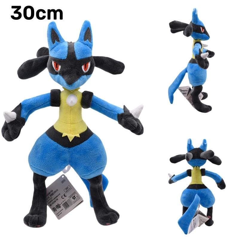 Legendary Pokemon Plush Toy Charizard Greninja Lucario Rayquaza Koraidon Goodra Lycanroc Zeraora Kyogre Anime Stuffed Plush Gift